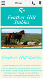 Mobile Screenshot of featherhills.com